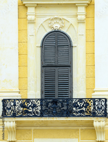 Photo: Schonbrunn palace in Vienna Austria - Terrace detail Schonbrunn palace in Vienna Austria - Terrace detail