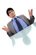 Businessman discussing something