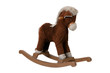 Photo: Brown rocking horse chair children Brown rocking horse chair children