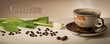 coffee and tulip