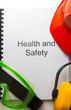 Register with goggles, earphones and helmet