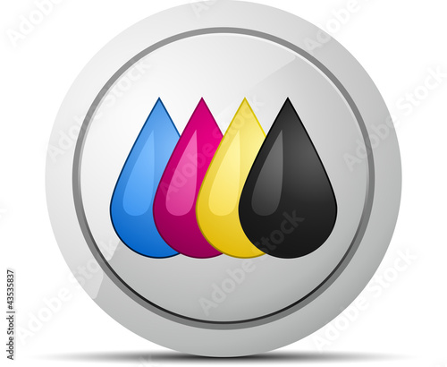 Illustration: CMYK button CMYK button