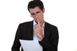 Lawyer unsure about the terms of a contract