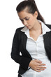 Foto: Asian Businesswoman with menstrual problems Asian Businesswoman with menstrual problems
