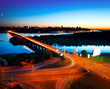 Kiev City - the capital of Ukraine. Night View