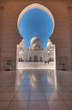 Dome reflection of Sheikh Zayed Mosque