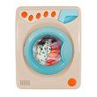 Retro washing machine isolated on a white background