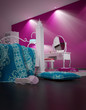 Unordentliches Mädchenzimmer / Teenager Zimmer