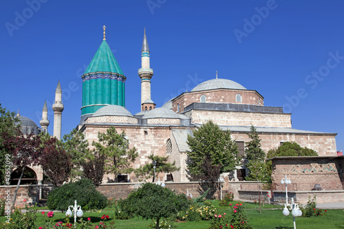 Foto: Mevlana museum mosque in Konya Mevlana museum mosque in Konya