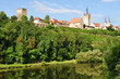Foto: Neckar valley with spa Bad Wimpfen Neckar valley with spa Bad Wimpfen
