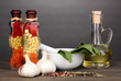 Set of ingredients and spice for cooking