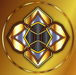 Golden Celtic Knot