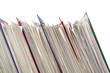 Photo: Pile of folders full of papers Pile of folders full of papers