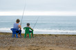 Photo: Grandfather and grandson go fishing Grandfather and grandson go fishing