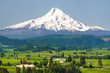 Mount hood and hood river valley