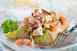 Frutti di mare im Ciabattaschiffchen