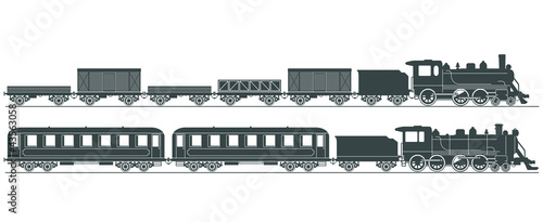Vector: Dampfeisenbahn Dampfeisenbahn