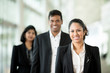 Happy Indian business team.