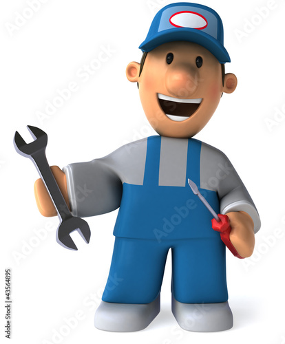 Illustration: Fun mechanic Fun mechanic