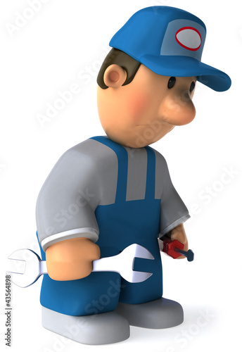 Illustration: Fun mechanic Fun mechanic
