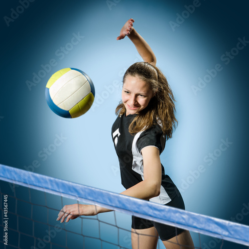 Photo: volleyball girl volleyball girl