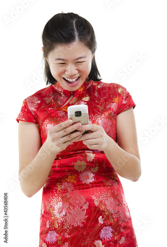 Photo: Using phone Using phone