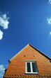 Low angle view of a house