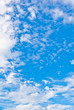Sky with cirrus clouds