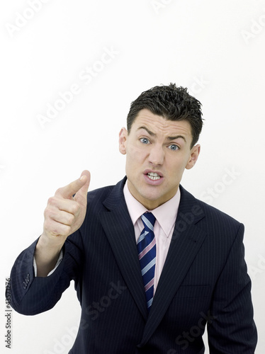 Photo: Frustrated businessman Frustrated businessman