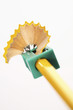 Sharpening a pencil