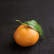 Close up of clementine