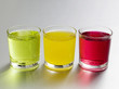 Coloured soft drinks