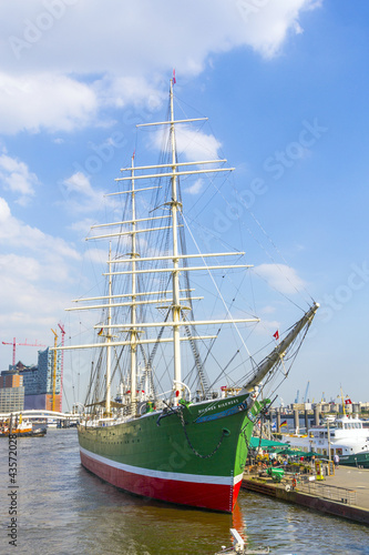 Photo: "Rickmer Rickmers" in Hamburg "Rickmer Rickmers" in Hamburg