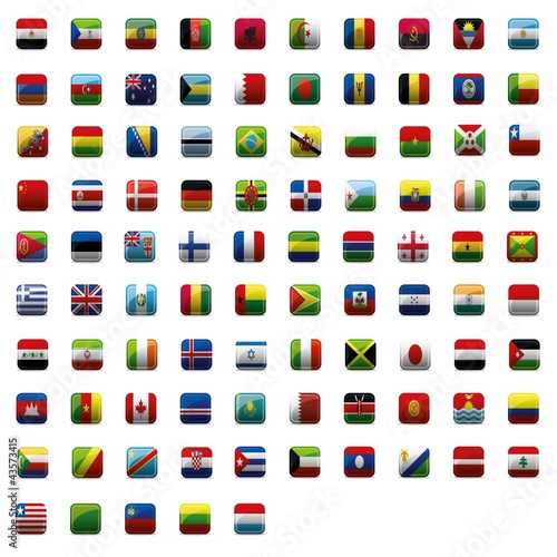 Vector: 198 Weltfahnen Flaggen Icon Button Teil 1 A - L 198 Weltfahnen Flaggen Icon Button Teil 1 A - L