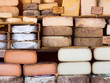 Assorted cheeses