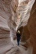 Slot canyon at Tent rocks National Monument, New Mexico