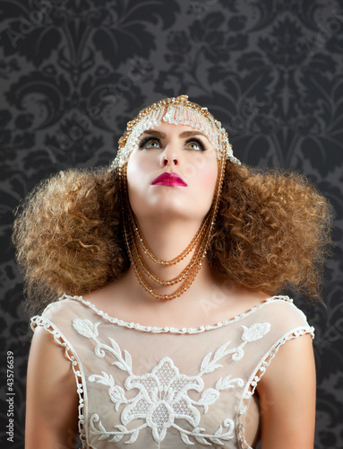 Photo: Hairdressing and makeup fashion woman Hairdressing and makeup fashion woman