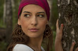 Gypsy woman.
