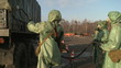 Video: Soldiers washing truck Soldiers washing truck