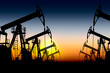 silhouette oil pumps