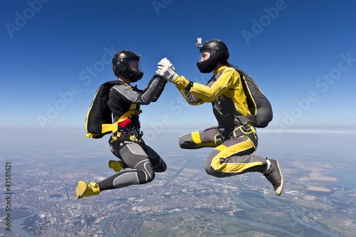 Photo: Skydiving photo. Skydiving photo.