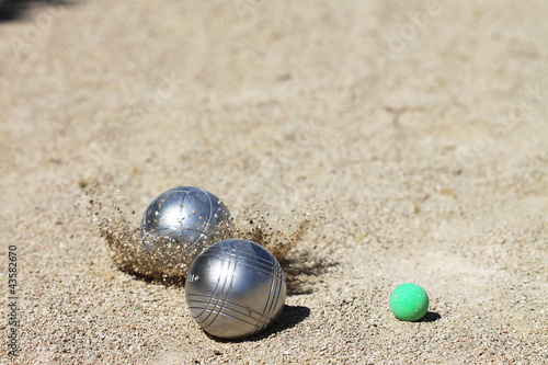 Photo: boules de pétanque boules de pétanque