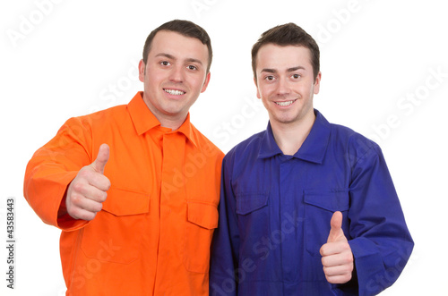 Photo: Two workman Two workman