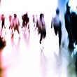city business people abstract background