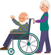 Elderly couple