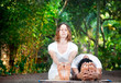 Photo: Yoga couple Yoga couple