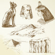 Vector: egypt - hand drawn set egypt - hand drawn set