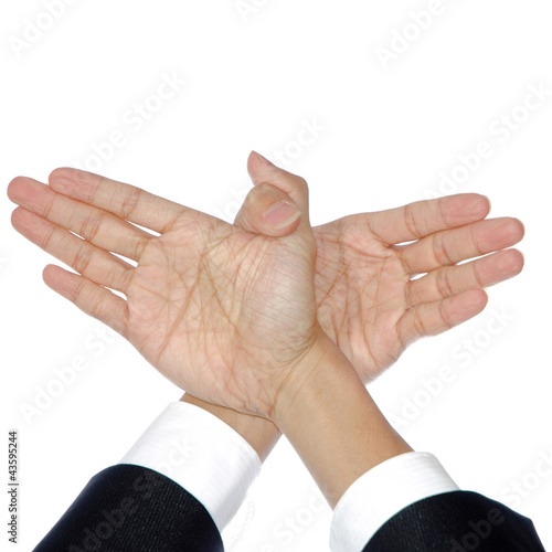 Photo: dove freedom hand dove freedom hand