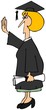 Female graduate
