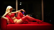 Video: sexy female in red lingerie dances and teases in a hotel room sexy female in red lingerie dances and teases in a hotel room